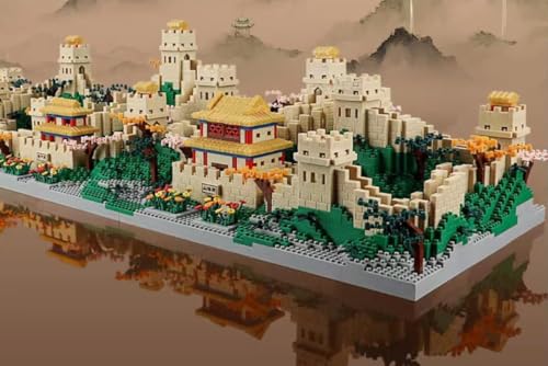 FULHOLPE 3-in-1 Great Wall 10,000-Piece Building Set