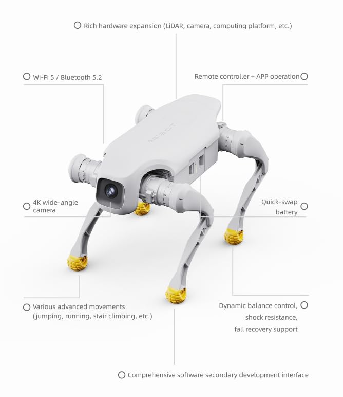 AGIBOT D1 EDU Programmable AI Robot for STEM Learning