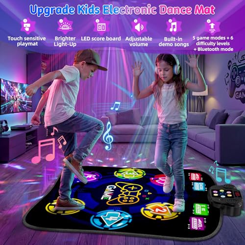 LZFYMXOK Interactive Dance Mat for Kids and Active Play
