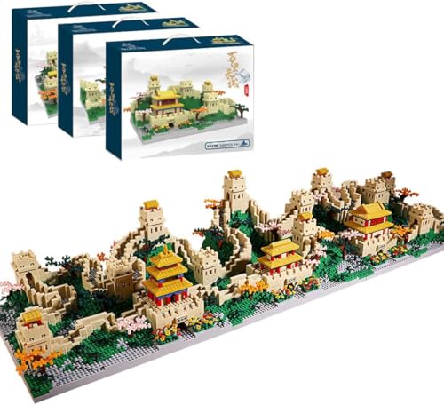 FULHOLPE 3-in-1 Great Wall 10,000-Piece Building Set