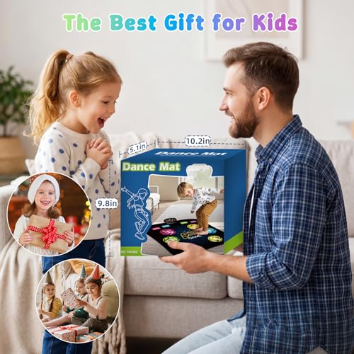 LZFYMXOK Interactive Dance Mat for Kids and Active Play