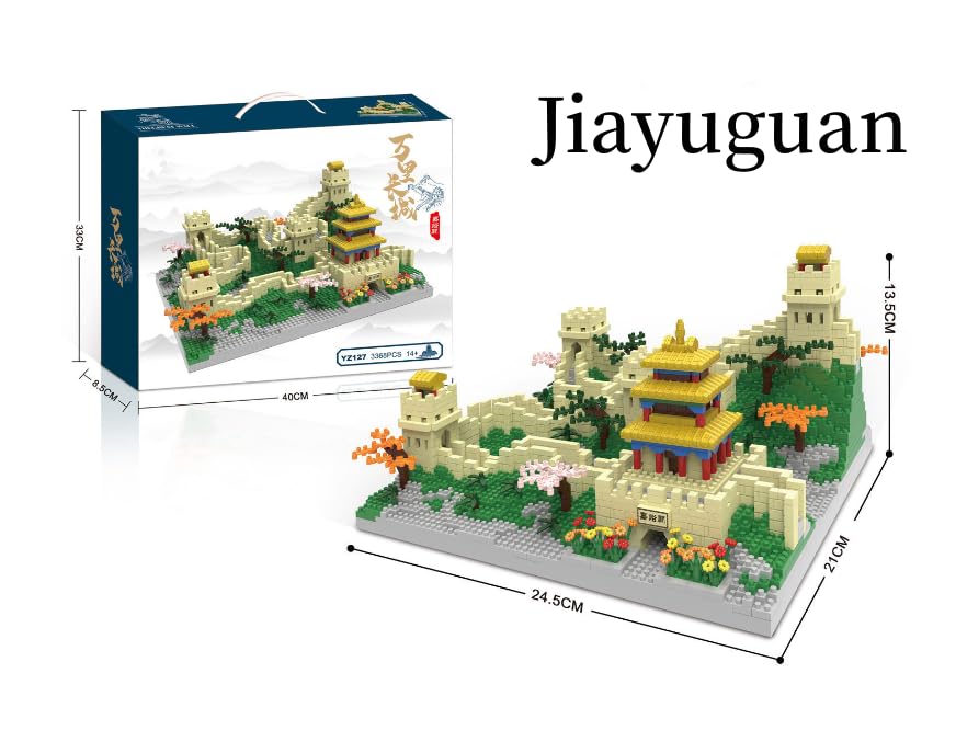 FULHOLPE 3-in-1 Great Wall 10,000-Piece Building Set