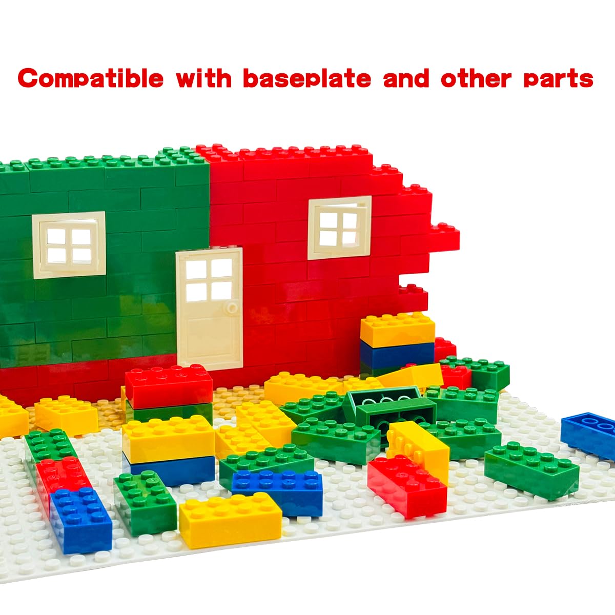 120-Piece Classic 2x4 Building Bricks Set for Kids