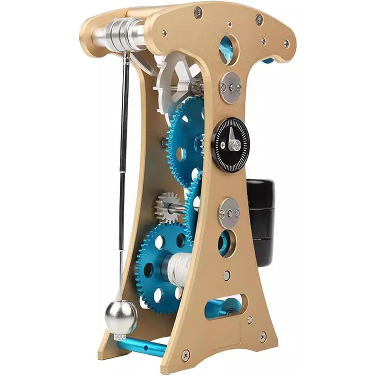 Mavdecll DIY Metal Pendulum Clock 3D Mechanical Model