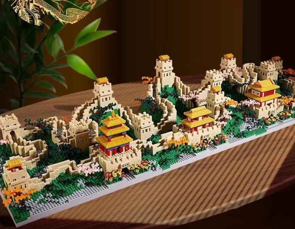 FULHOLPE 3-in-1 Great Wall 10,000-Piece Building Set