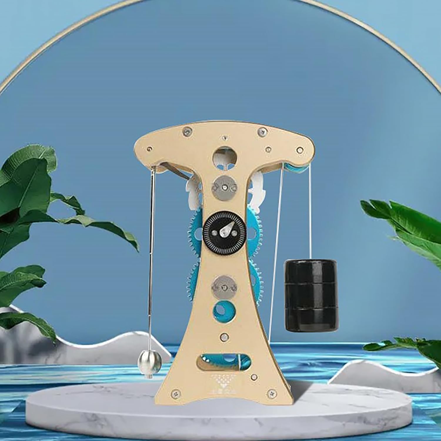 Mavdecll DIY Metal Pendulum Clock 3D Mechanical Model