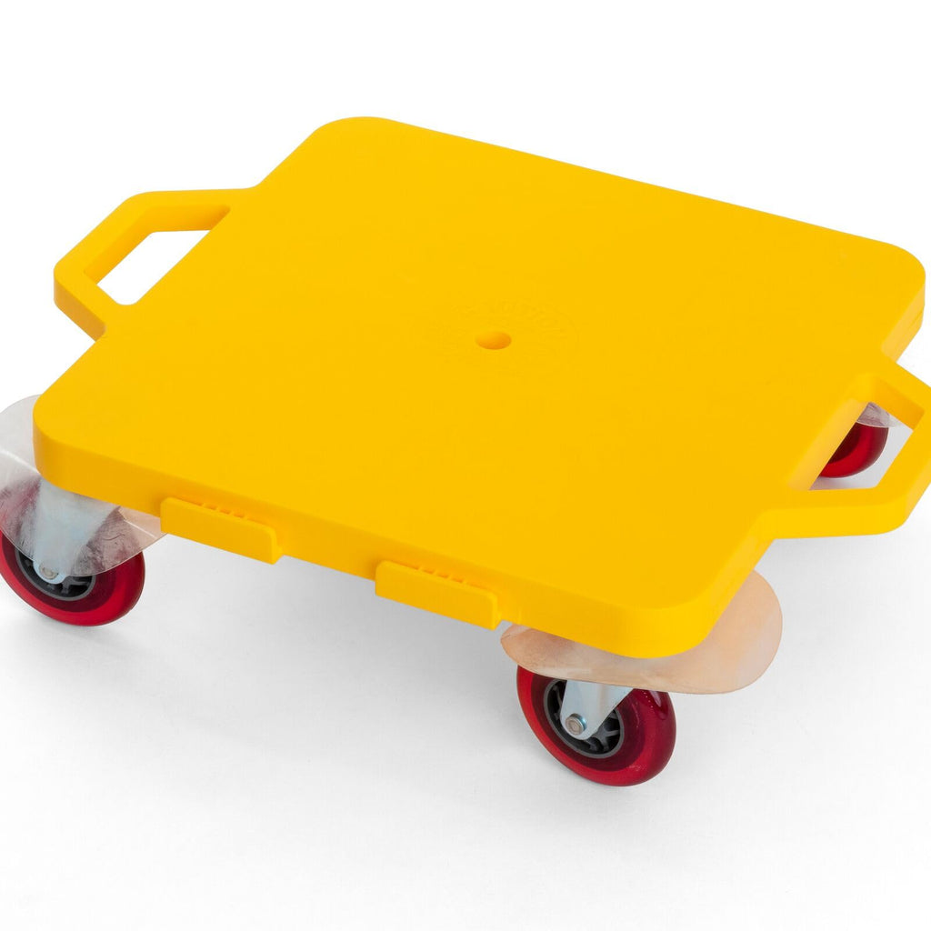 Cosom 16-Inch Sit and Scoot Board with Safety Handles