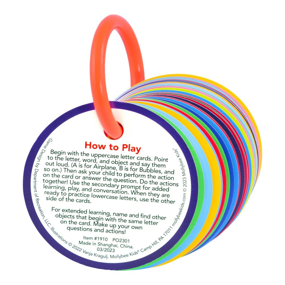 MOLLYBEE KIDS Preschool Learning Activity Card Set