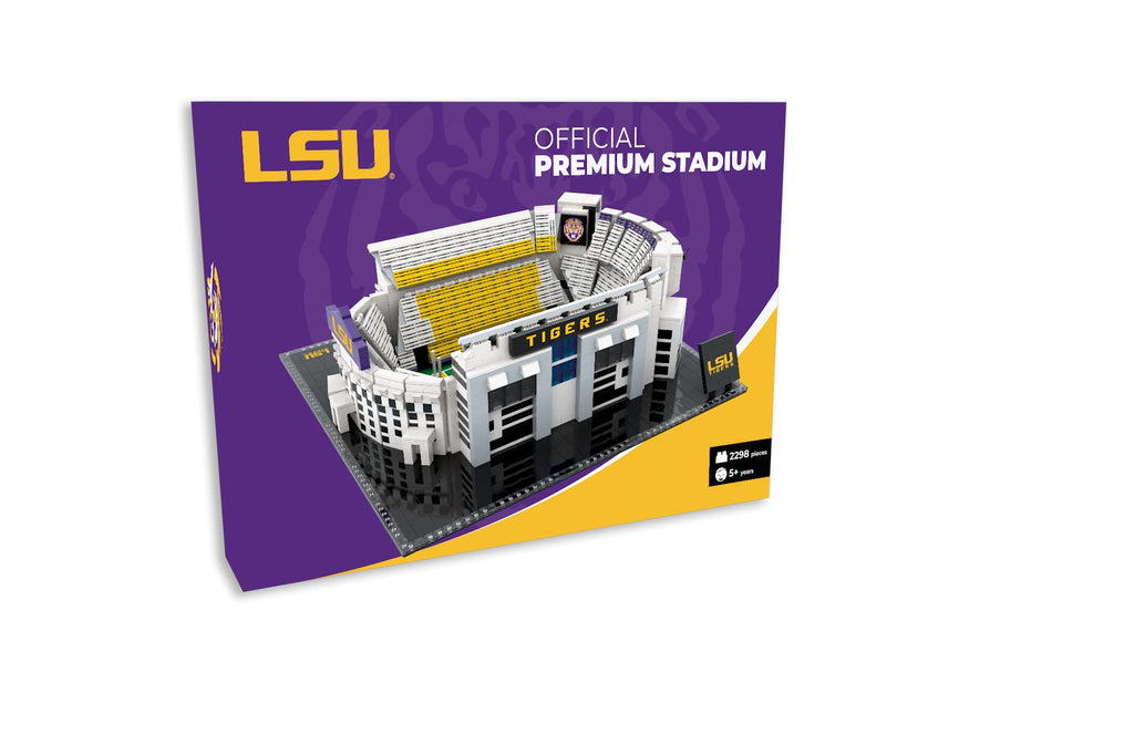 Pro-Lion LSU Tigers Stadium 2,298-Piece Building Kit