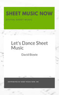 Let’s Dance Sheet Music for Piano, Voice and Guitar