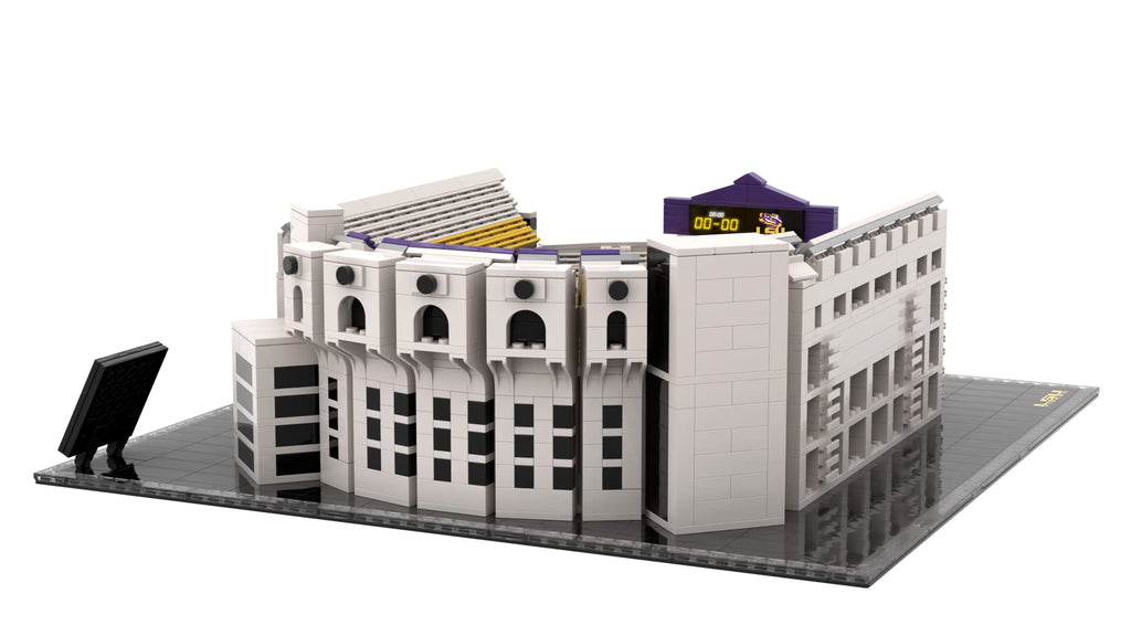 Pro-Lion LSU Tigers Stadium 2,298-Piece Building Kit