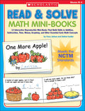 Read and Solve 12 Mini-Books for Essential Math Skills