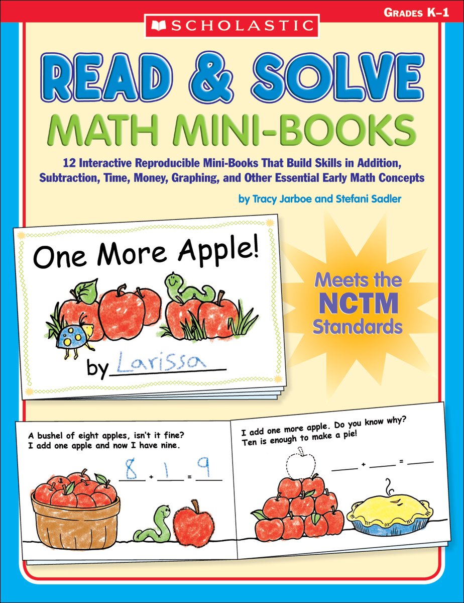 Read and Solve 12 Mini-Books for Essential Math Skills