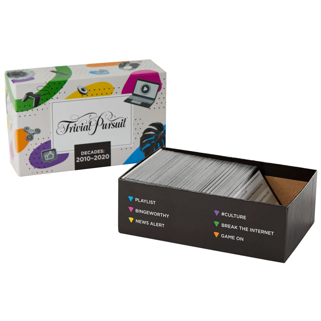 Trivial Pursuit Decades 2010–2020 Pop Culture Trivia Game