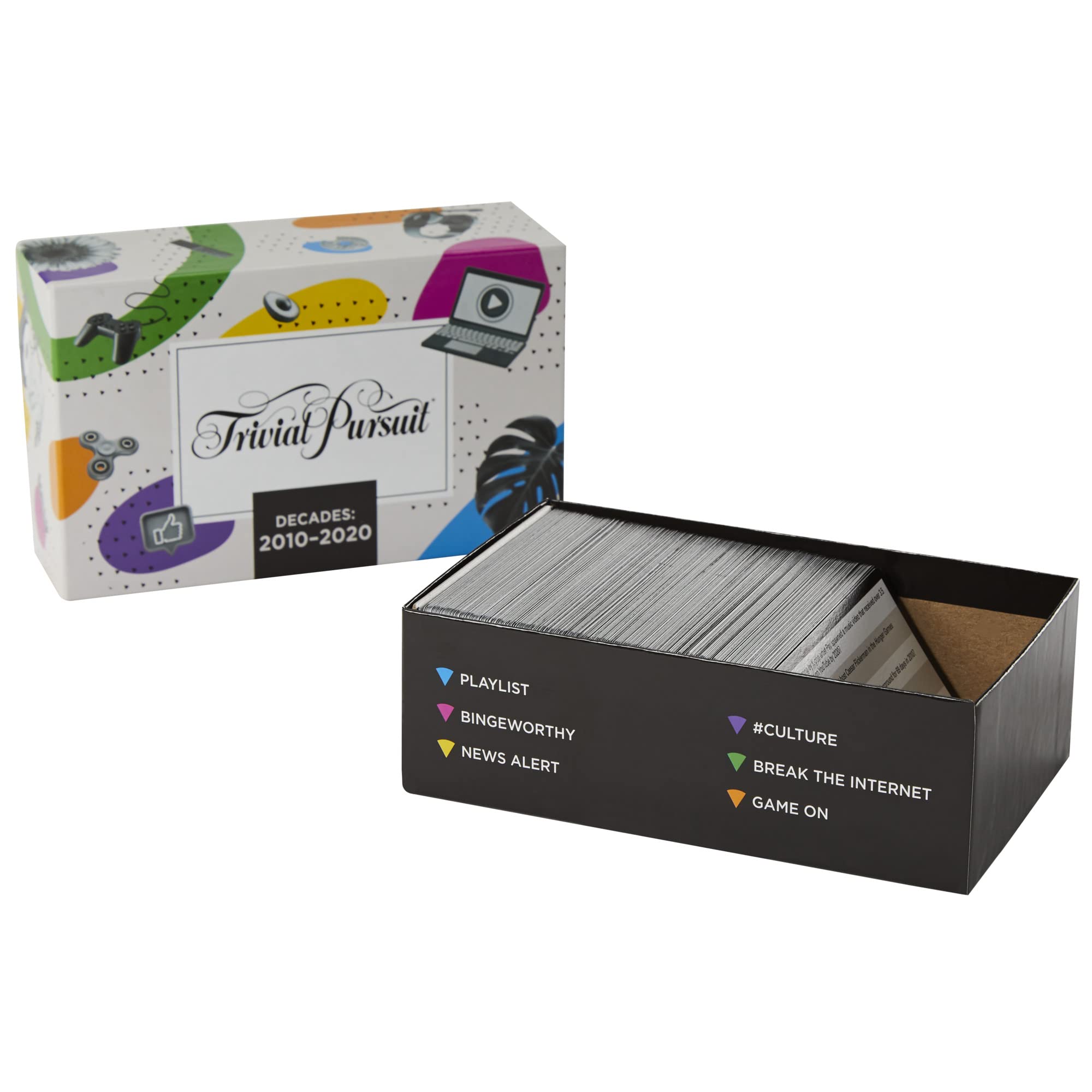 Trivial Pursuit Decades 2010–2020 Pop Culture Trivia Game