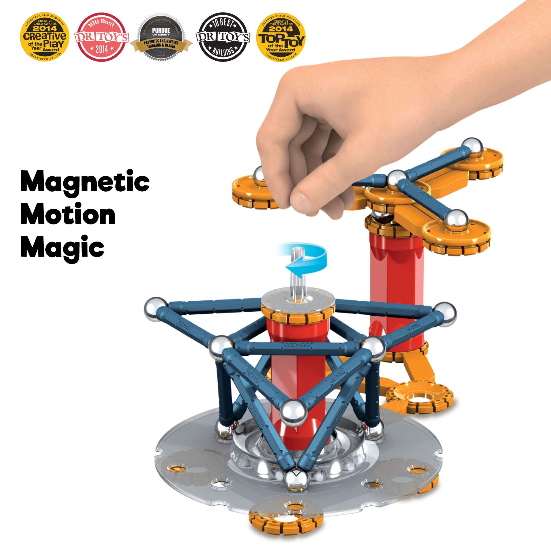 Geomag Mechanics Magnetic Motion 86-Piece Building Set