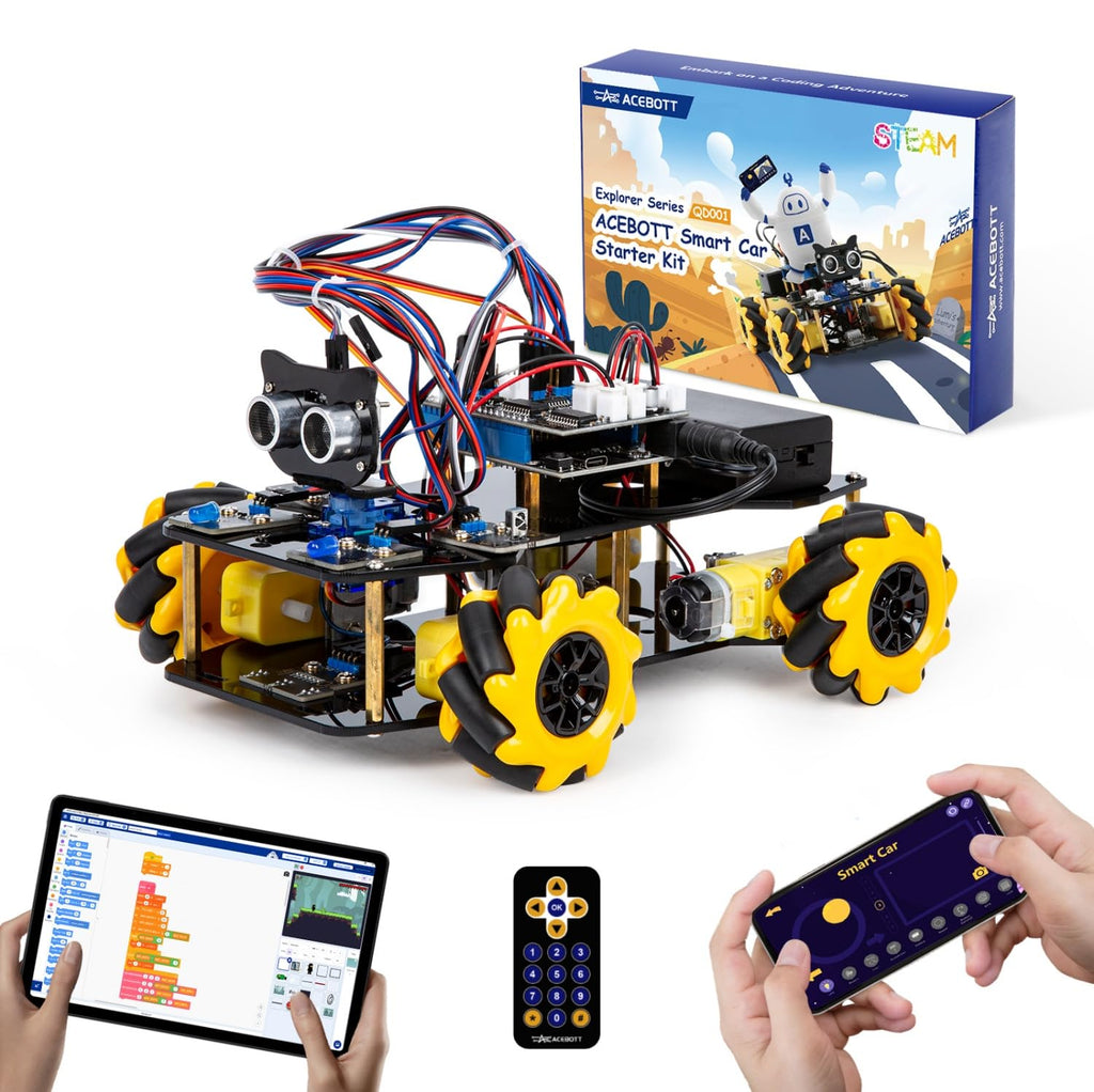 ACEBOTT Arduino Robot Kit with App and Remote Control