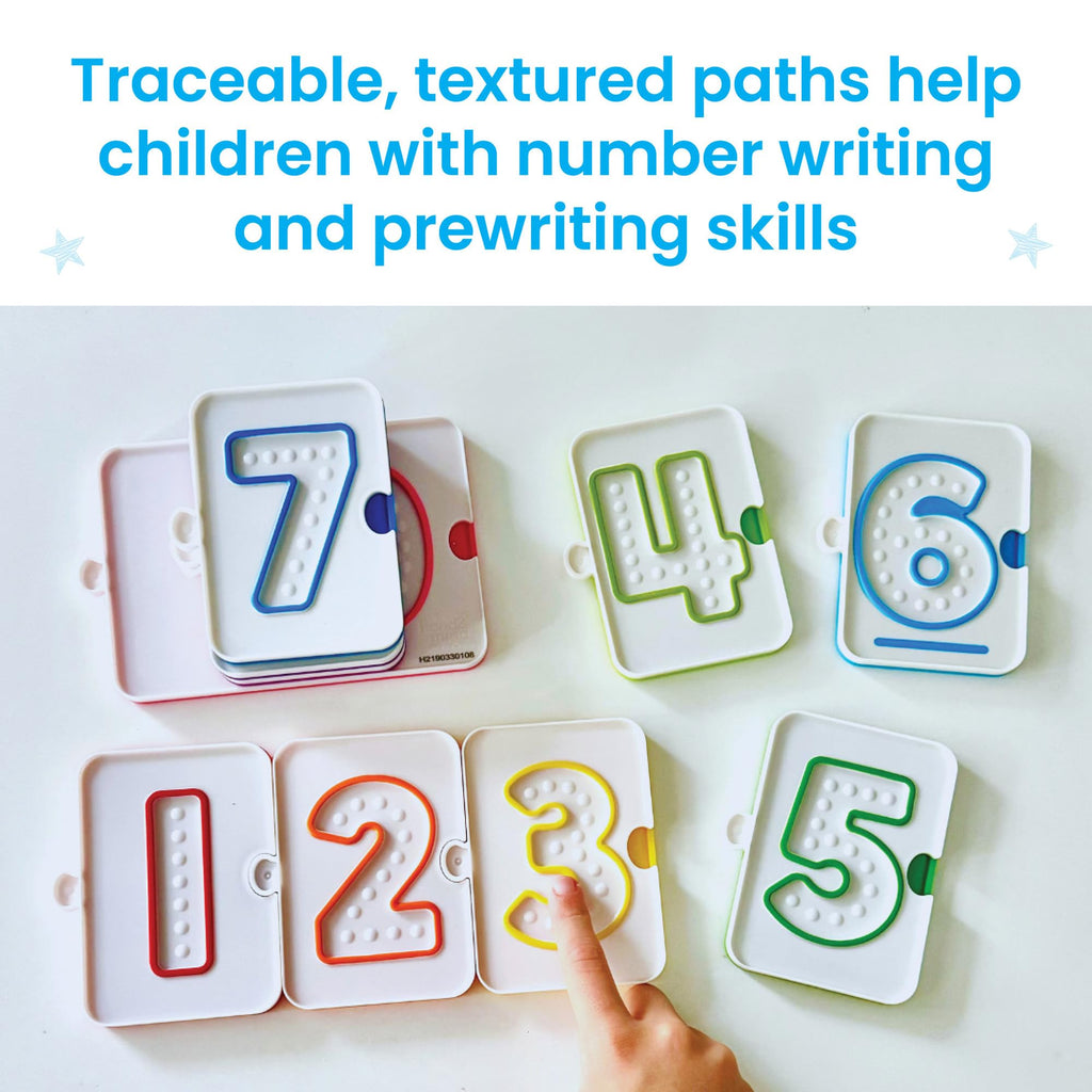 hand2mind Sensory Number Trays for Counting and Writing