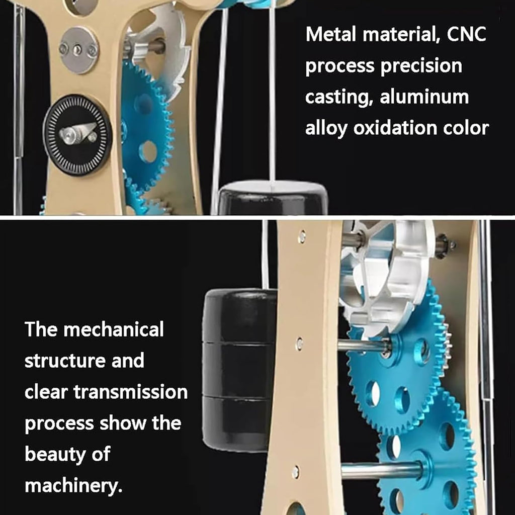 Mavdecll DIY Metal Pendulum Clock 3D Mechanical Model