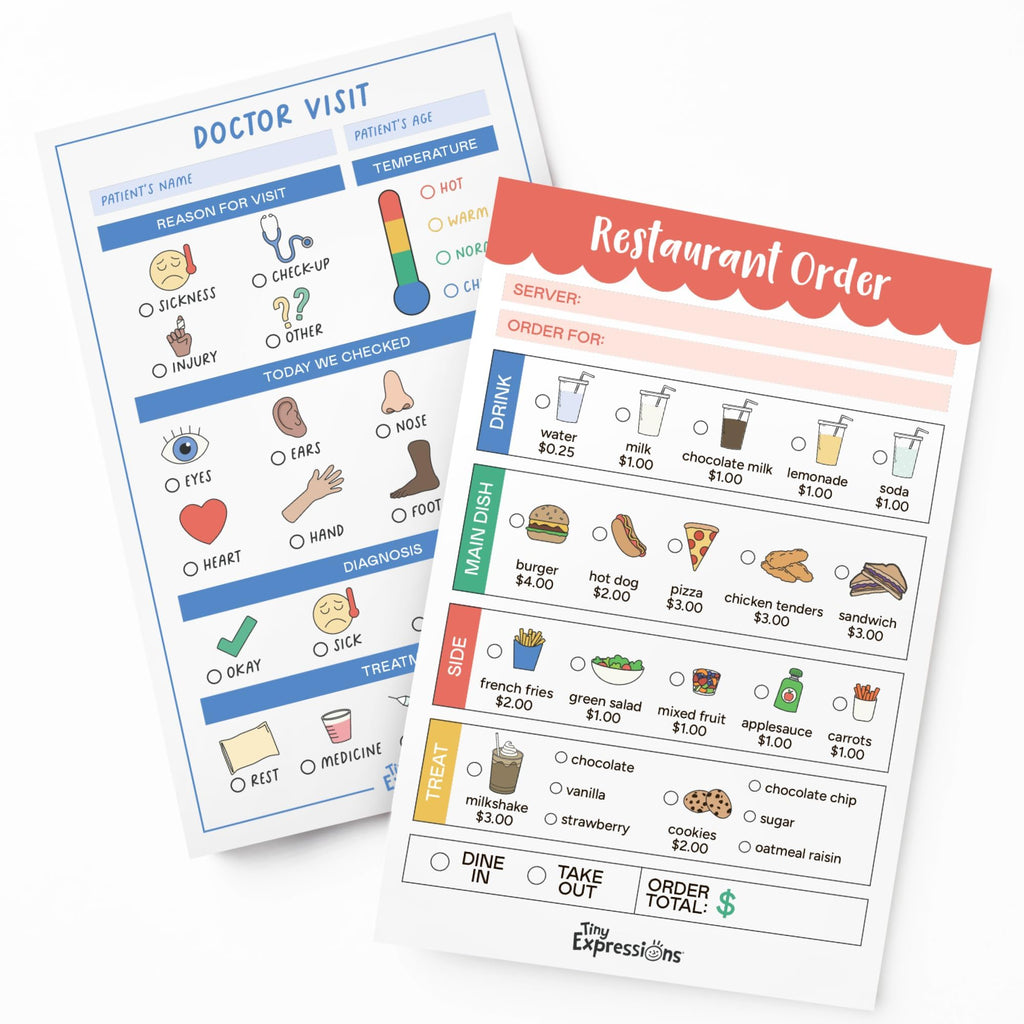 Playtime Notepads for Kids Drawing and Writing Activities