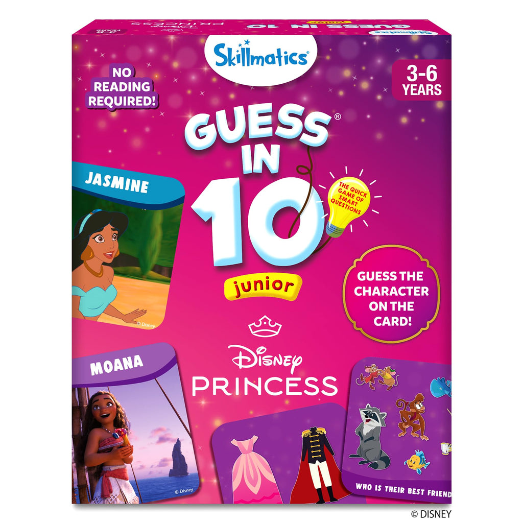Skillmatics Guess in 10 Smart Questions Travel Card Game