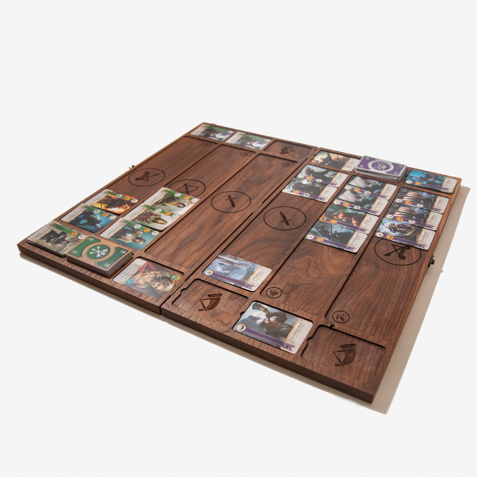 Gwent Black Walnut Board for The Witcher Card Game