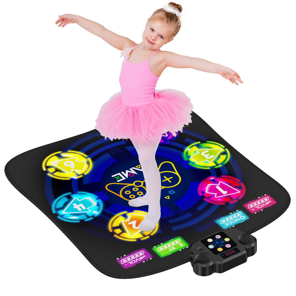 LZFYMXOK Bluetooth LED Dance Mat with Five Game Modes