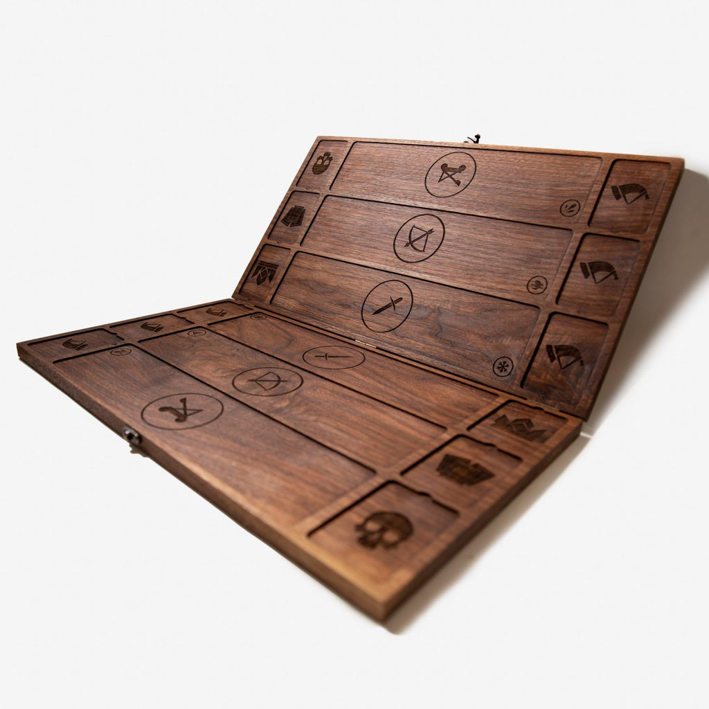 Gwent Black Walnut Board for The Witcher Card Game