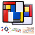 2-Piece Logic Puzzle Brain Teaser Set with 88 Challenges