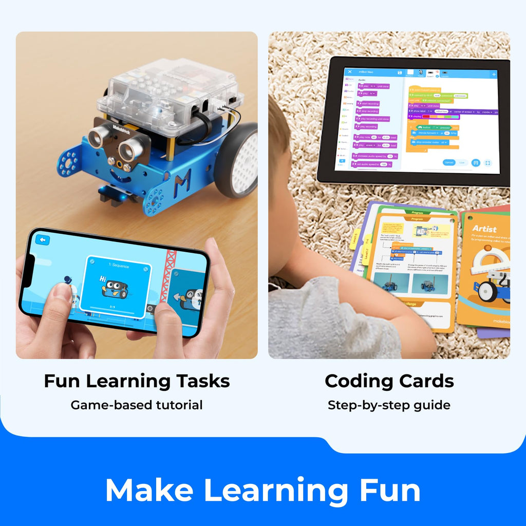 Makeblock mBot Coding Robot Kit for Kids Ages 8–12