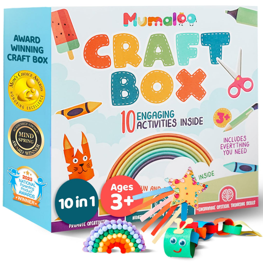 Mumaloo Kids Arts and Crafts Activity Kit for Creative Play