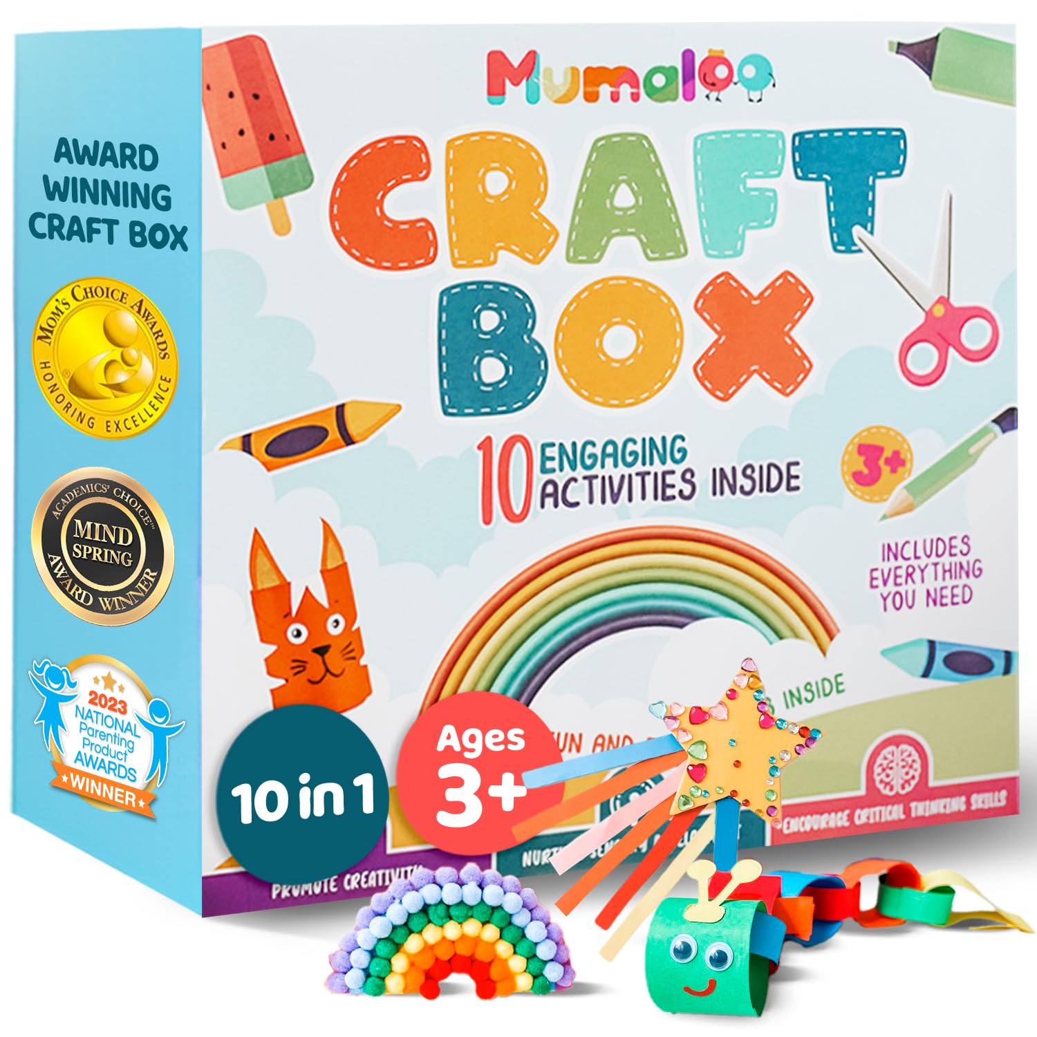 Mumaloo Kids Arts and Crafts Activity Kit for Creative Play