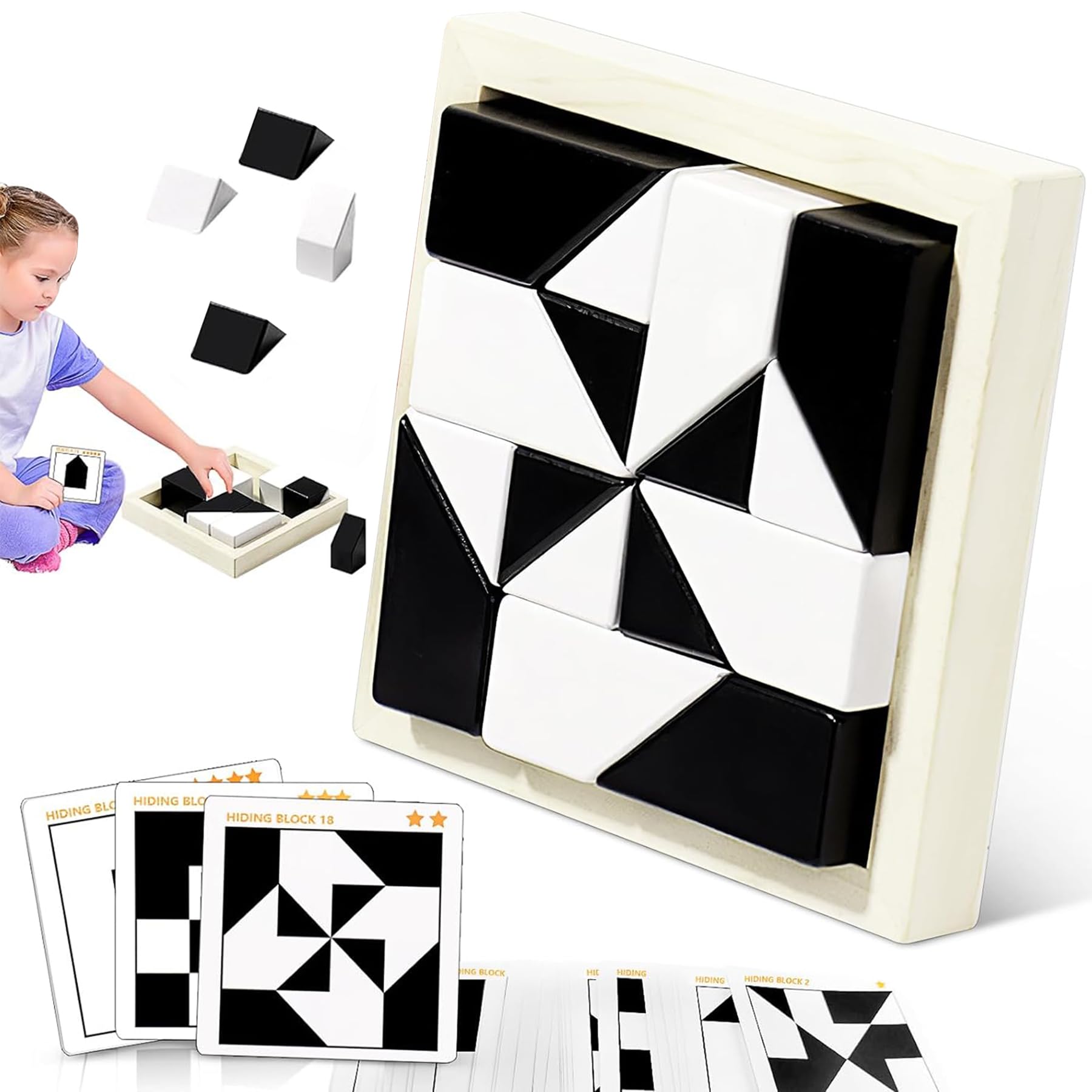 YX Hidden Building Blocks Puzzle Game for Kids