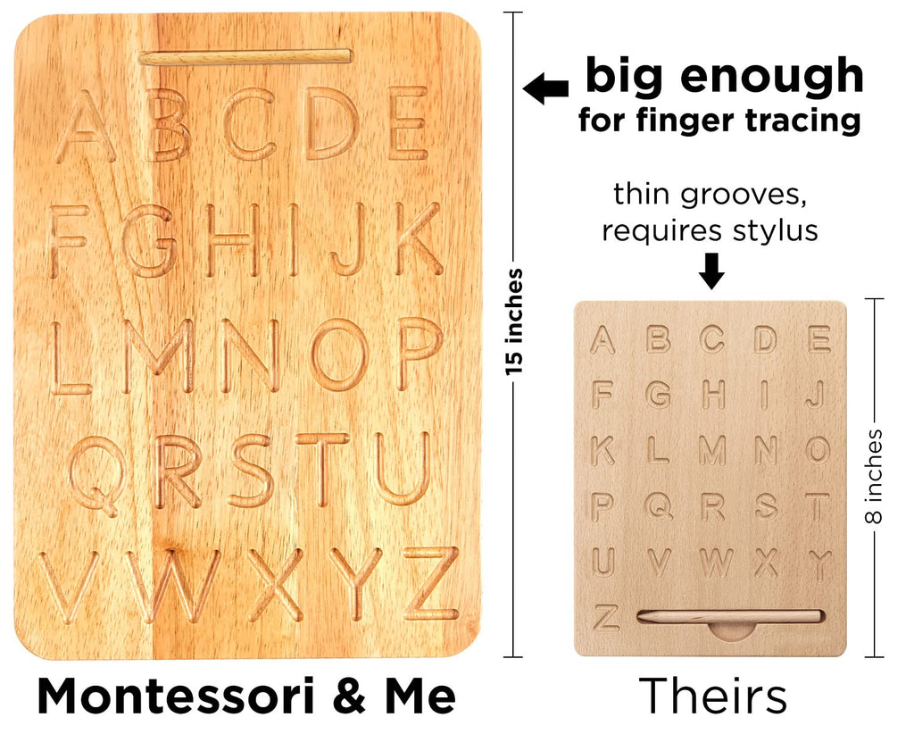 Montessori Writing and Reading Bundle with Alphabet Easel
