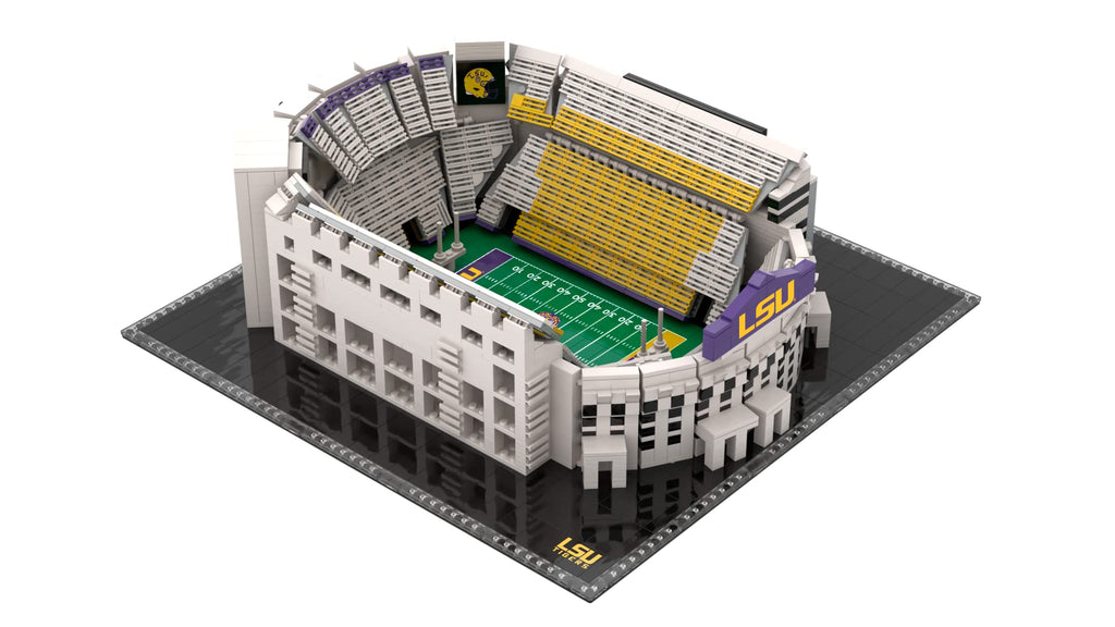 Pro-Lion LSU Tigers Stadium 2,298-Piece Building Kit