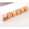 10-Piece Wooden Pattern Bricks Educational Building Set