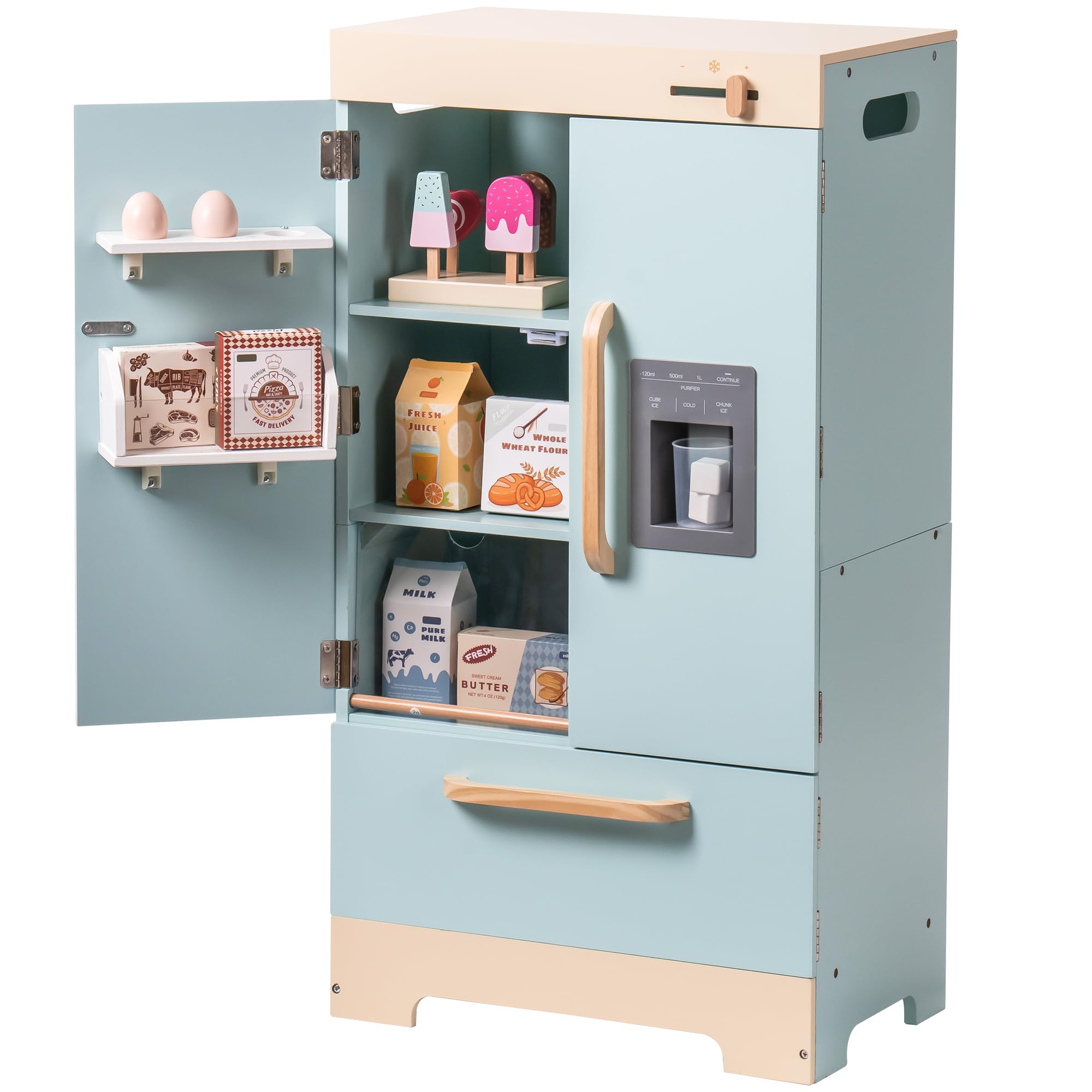 ROBOTIME Wooden Kitchen Playset for Toddlers and Kids