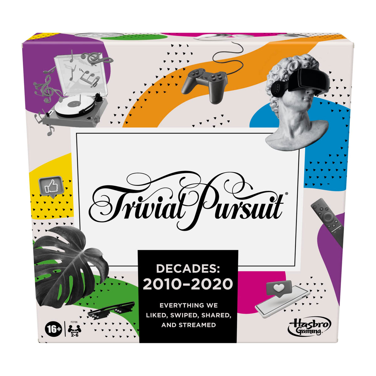 Trivial Pursuit Decades 2010–2020 Pop Culture Trivia Game
