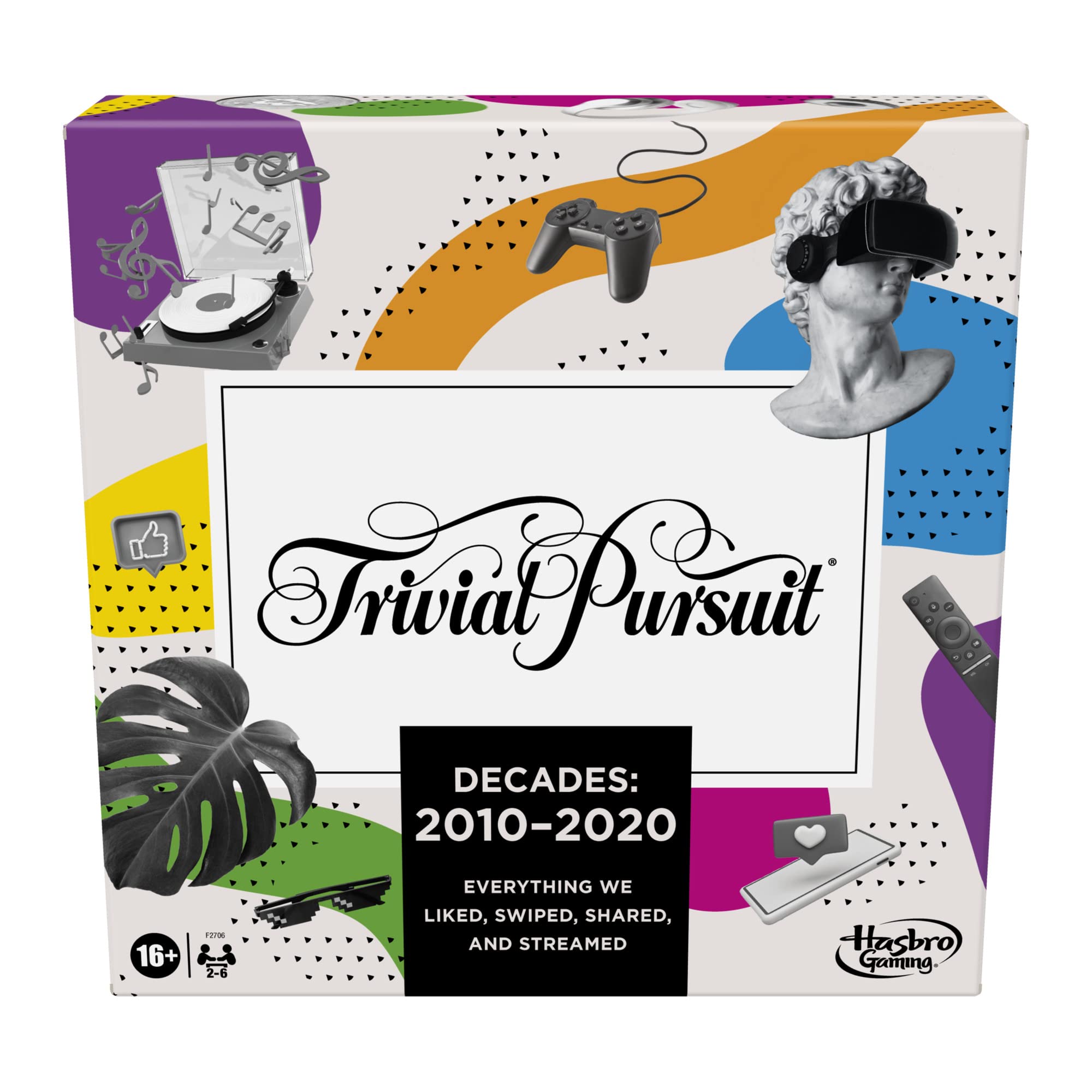 Trivial Pursuit Decades 2010–2020 Pop Culture Trivia Game