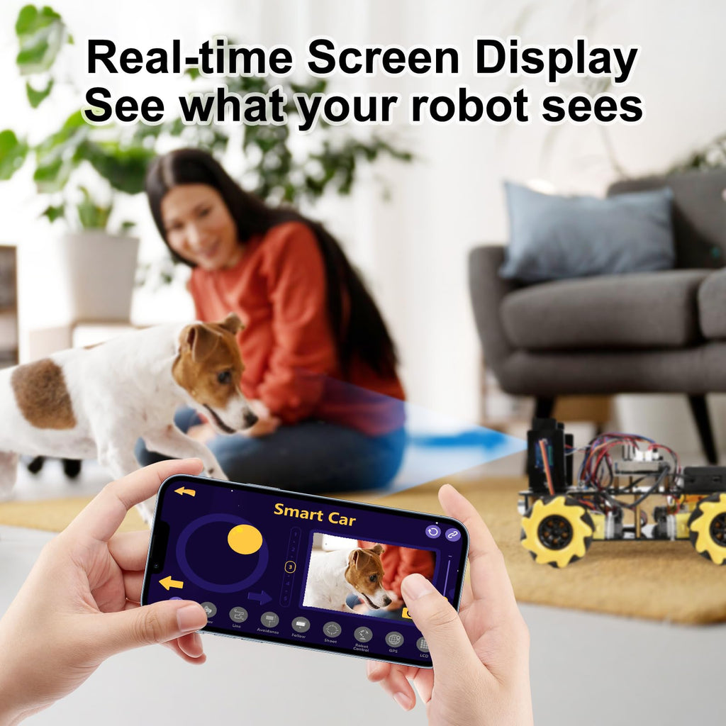 ACEBOTT Arduino Robot Kit with App and Remote Control