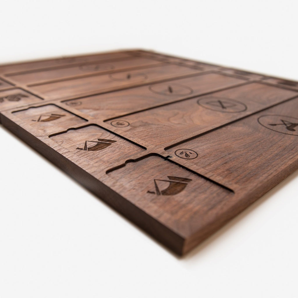 Gwent Black Walnut Board for The Witcher Card Game