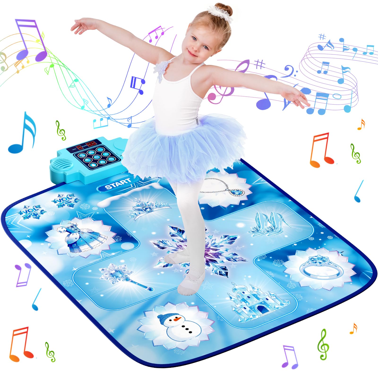 LZFYMXOK Interactive Dance Mat for Kids and Active Play