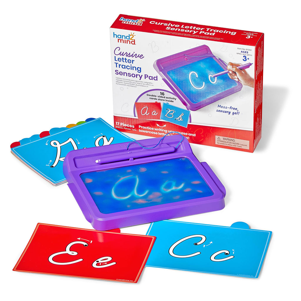 hand2mind Reusable Sensory Tracing Pad for Handwriting