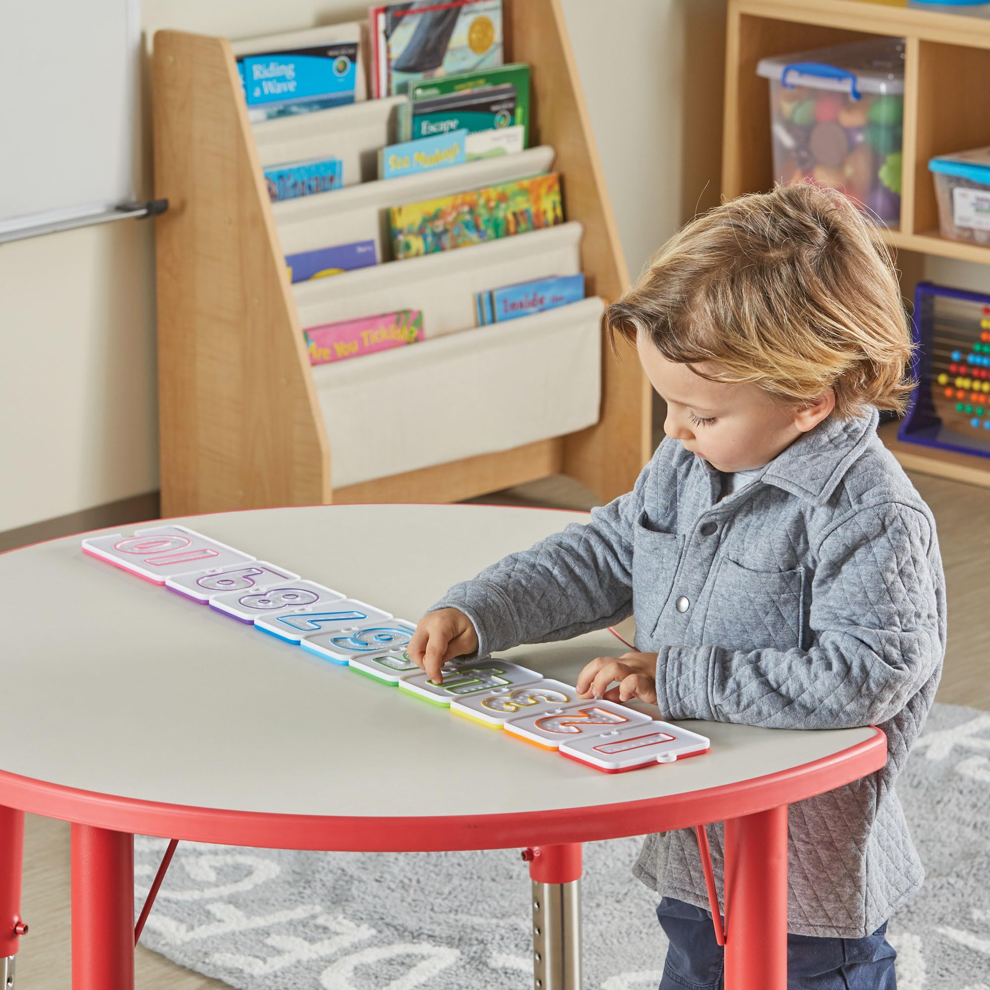 hand2mind Sensory Number Trays for Counting and Writing