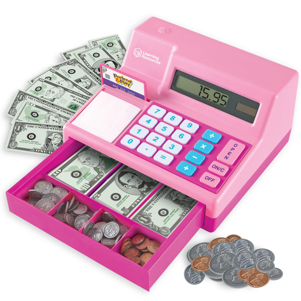 Learning Resources Pretend Play Calculator Cash Register