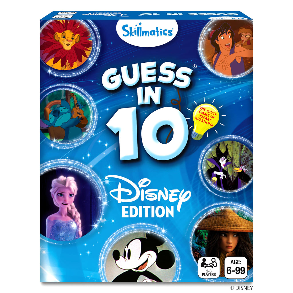 Skillmatics Guess in 10 Smart Questions Travel Card Game