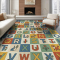 ODIKA Washable Non-Slip Stain-Resistant Area Rug