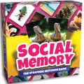 Social Memory Strategic Matching Card Game for Families