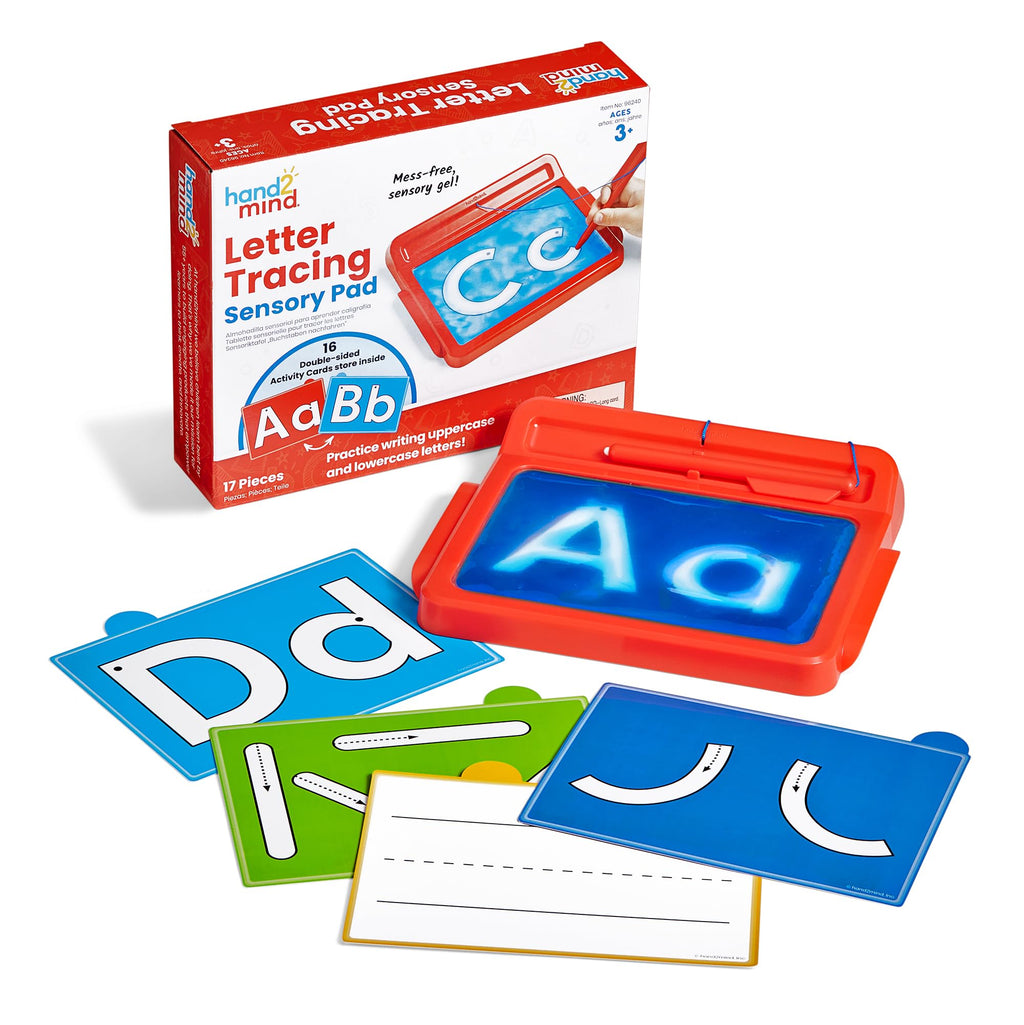 hand2mind Reusable Sensory Tracing Pad for Handwriting