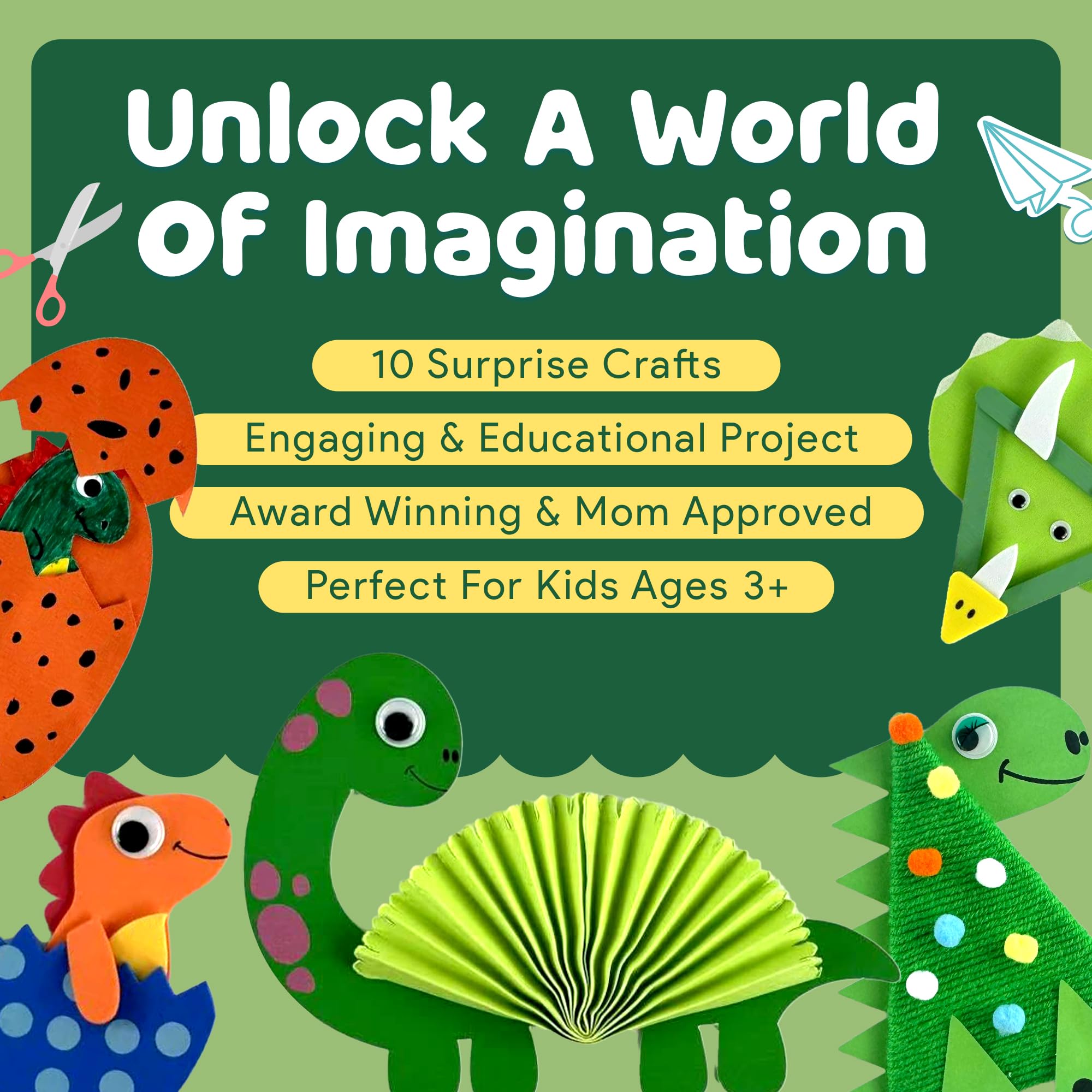 Mumaloo Kids Arts and Crafts Activity Kit for Creative Play